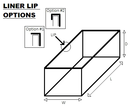 Tank Lip Options