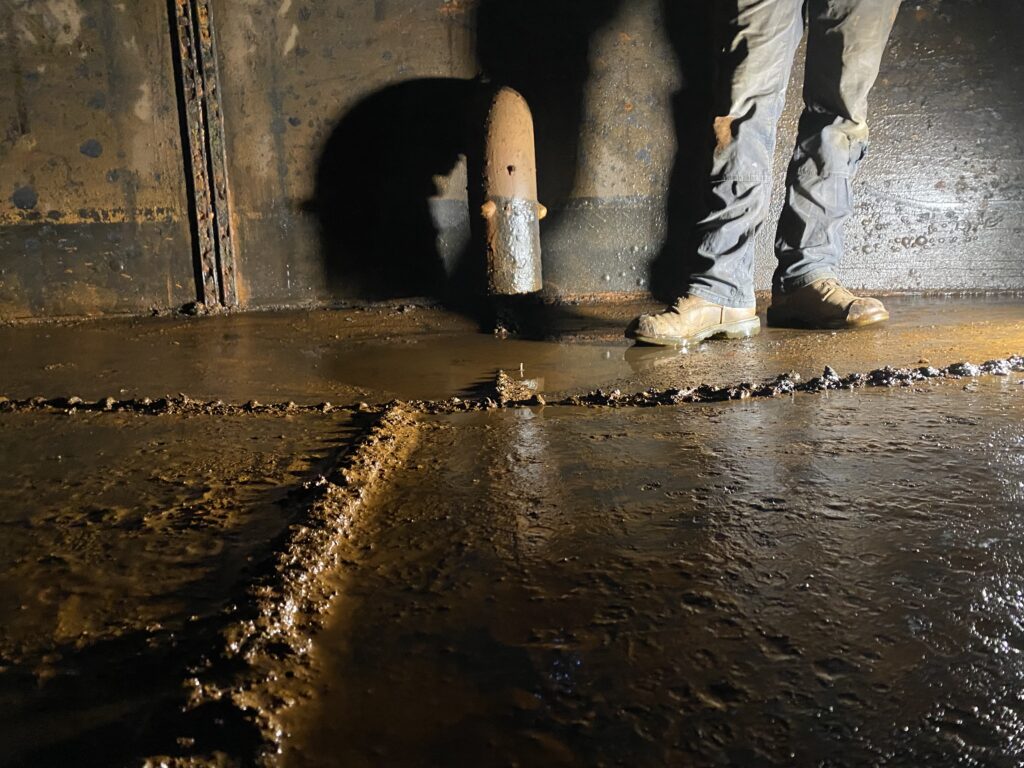 Water tank maintenance to keep stored water safe